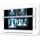 Négatoscope format spécial mammographies à volets (12 clichés de 18x24 ou 8 clichés de 24x30)
