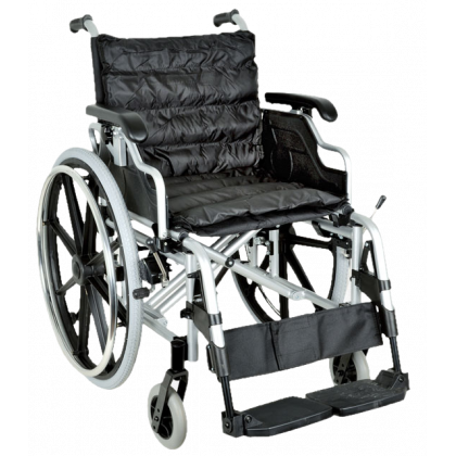 Fauteuil roulant Deluxe - assise 46 cm