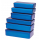 Boite de stérilisation en aluminium pour instruments - Coloris bleu