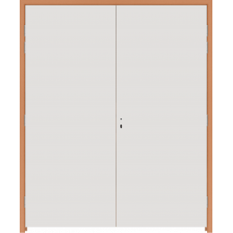 Porte plombée pivotante 2 vantaux, pb 2 mm (63+63 x 204 cm)