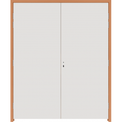 Porte plombée pivotante 2 vantaux, pb 3 mm (83+43 x 204 cm)