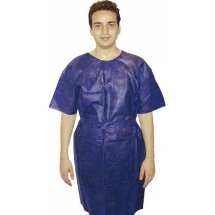 Chemise patient Profil Shirt bleu marin (carton de 100)