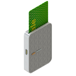 Lecteur de carte à puce bi-fente sans-fil PC/SC Sensyl DSC-BLU
