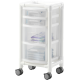 Chariot d’hygiène avec tiroirs amagnétique RCN Médical (compatible 3T)