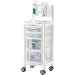 Chariot d'hygiène et multiusage RCN Médical (compatible 3T)
